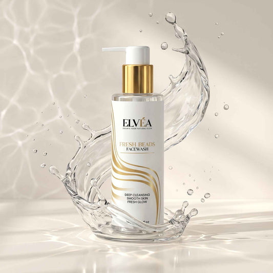 Gentle Exfoliating Facewash for Refreshing Daily Cleansing - ELVÉA Fresh Beads Facewash