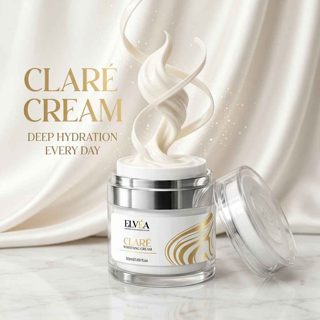 Elvéa Claré Hydrating Face Cream for Daily Radiance and Comfort