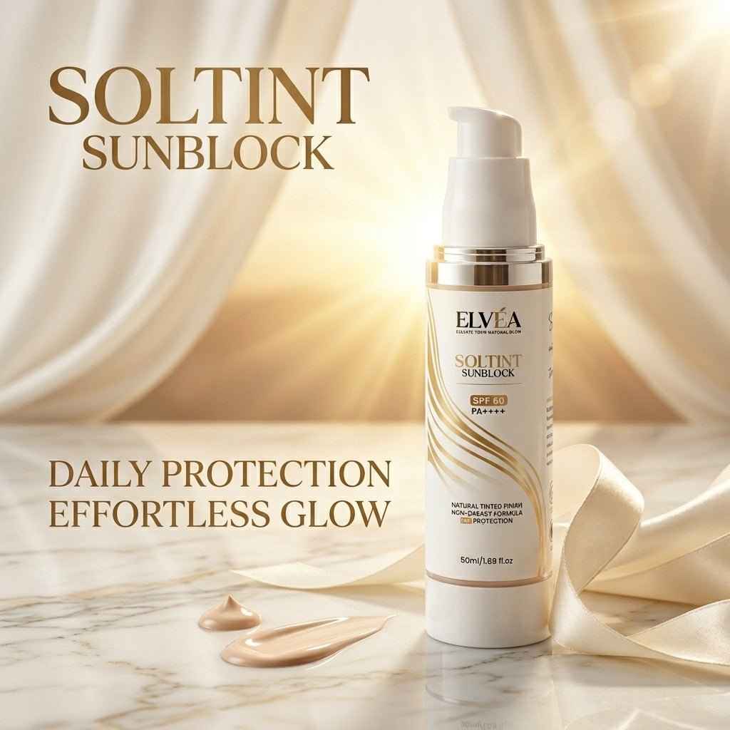 Lightweight Daily Sunblock ELVÉA SOLTINT – Your Ultimate Solution for Everyday Sun Protection